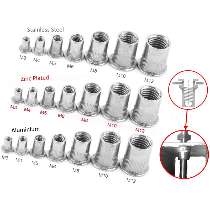 خرید مهره پرچی M3 تا M12